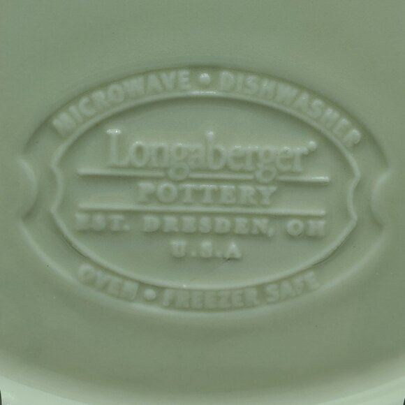 Longaberger Pottery American Craft Originals Light Ivy Rooster Trivet Wall Decor - Picture 5 of 6